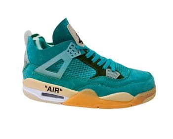 Air Jordan 4 x Off-White Mint Green