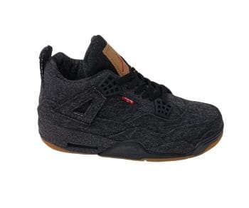 Jordan 4 Retro Levi's Black 